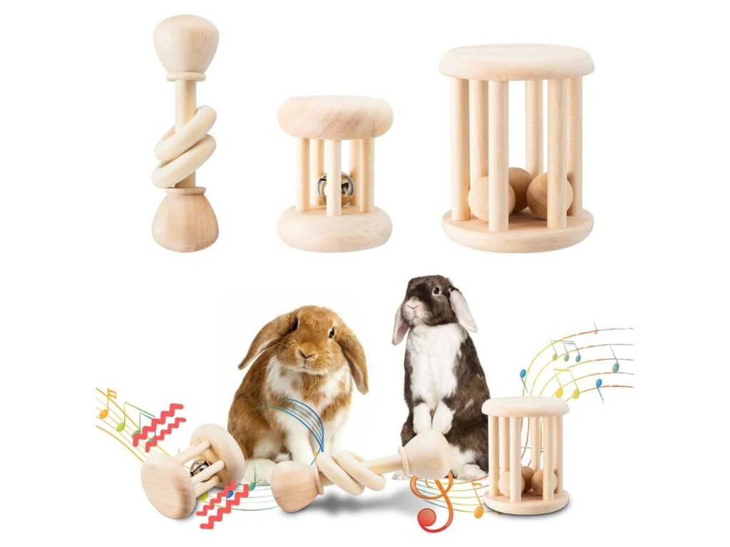 AOWPFVV 3 Pcs Wooden Toys