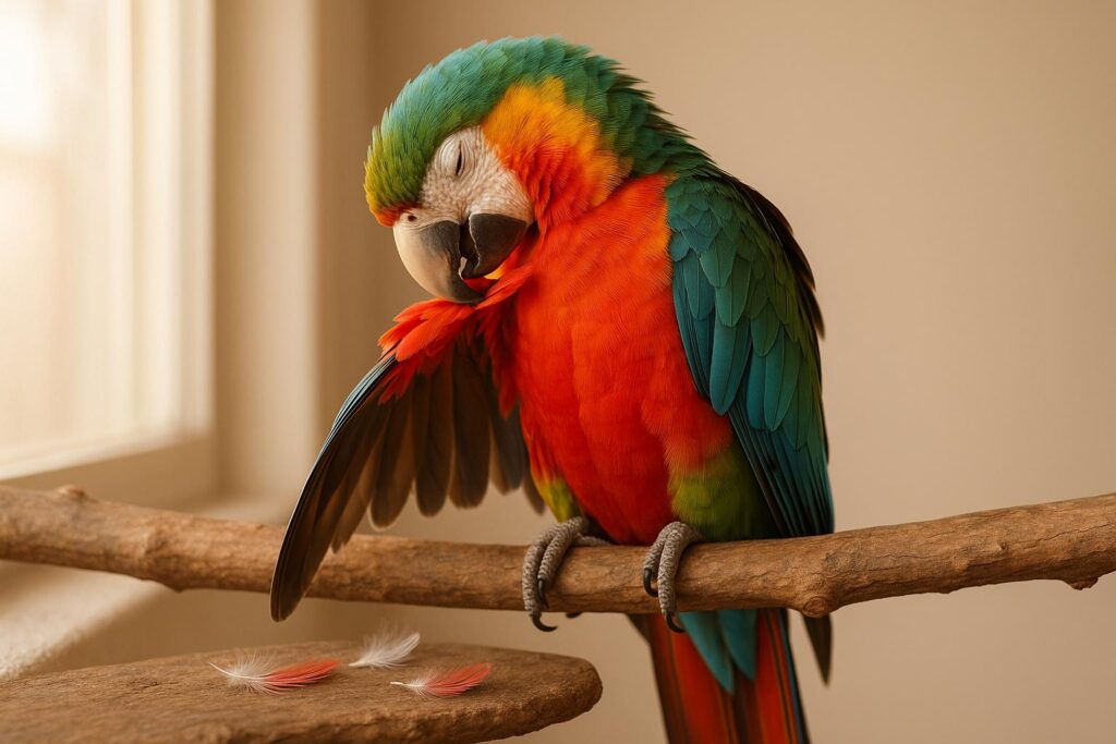 Why Is My Bird Plucking Its Feathers?