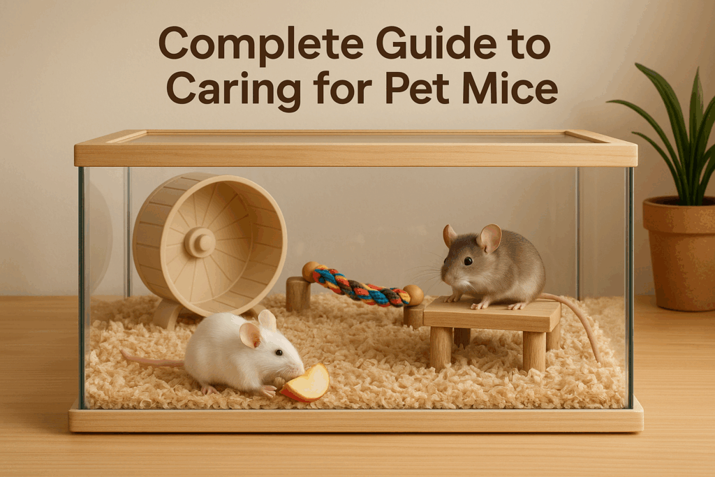 Complete Guide to Caring for Pet Mice