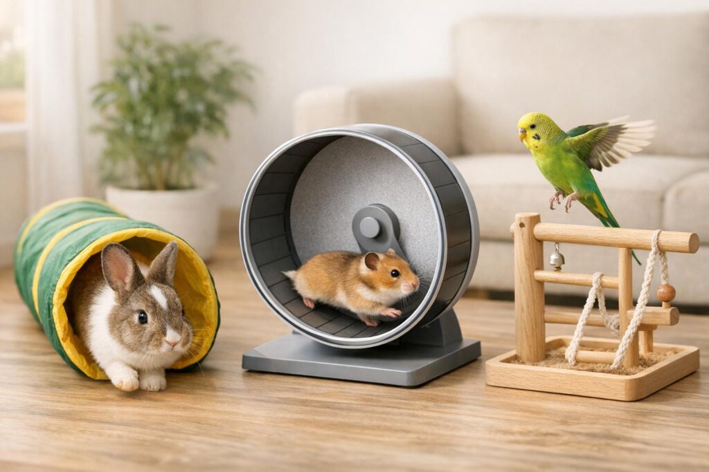 How Much Exercise Do Small Pets Need?