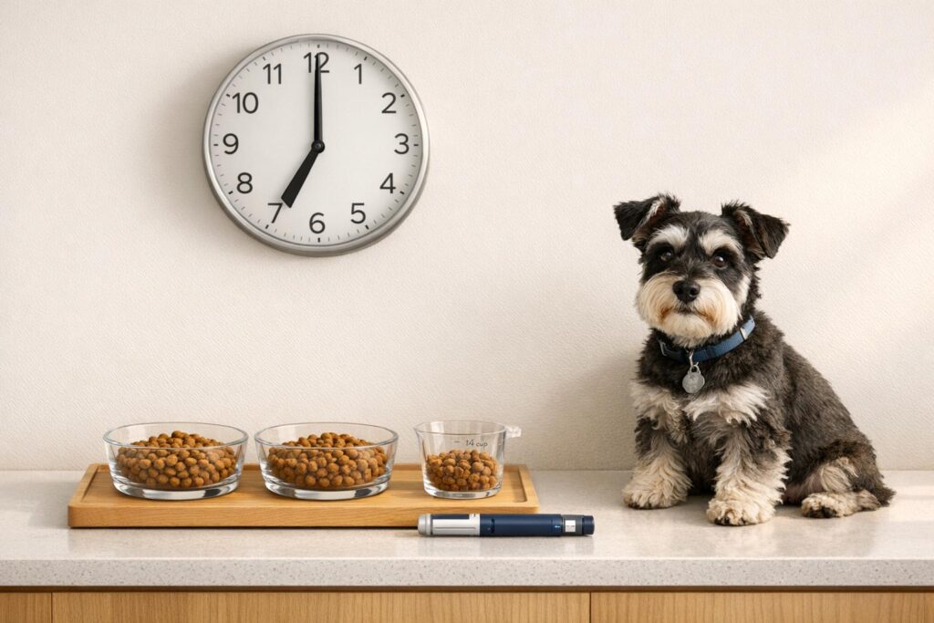 How Meal Timing Affects Diabetic Small Dogs