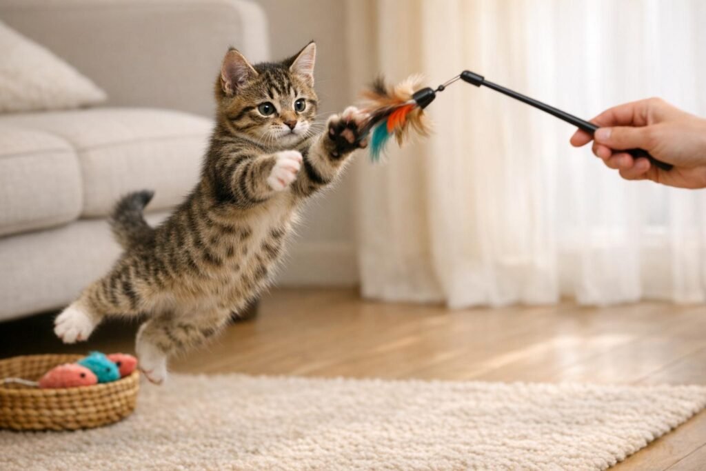 Research: Benefits of Interactive Toys for Small Cats