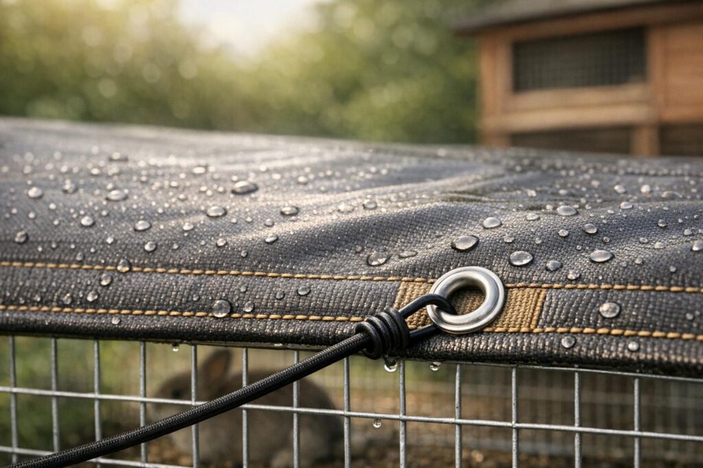 Heavy-Duty Covers for Outdoor Rabbit Runs
