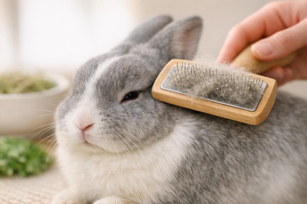 7 Tips for Managing Rabbit Shedding