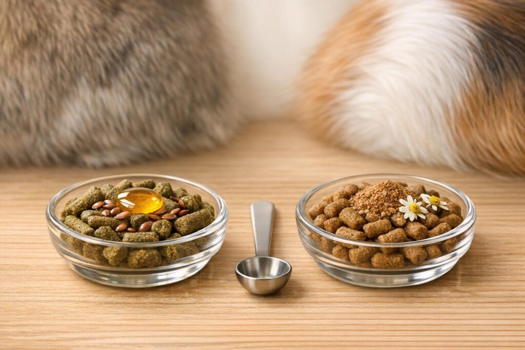 Oxbow vs. Science Selective: Skin & Coat Care