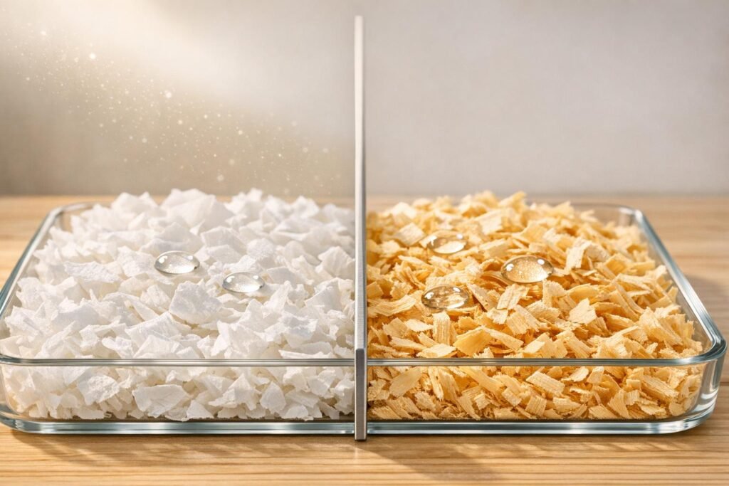 Paper vs. Wood Bedding: Which Cleans Better?