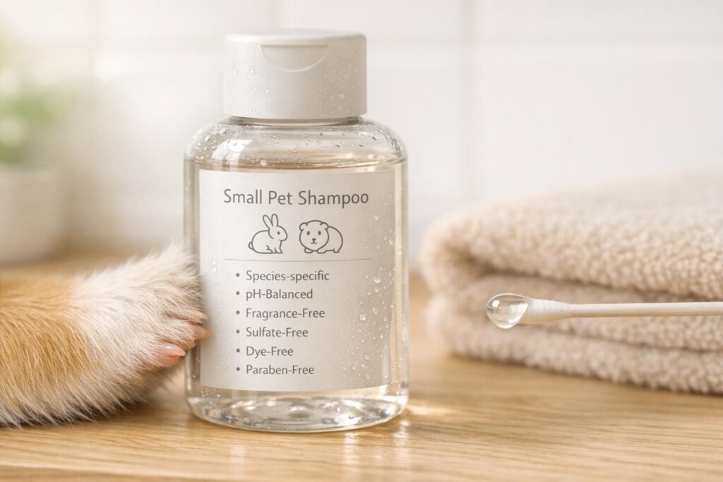 How to Choose Safe Shampoo for Small Pets