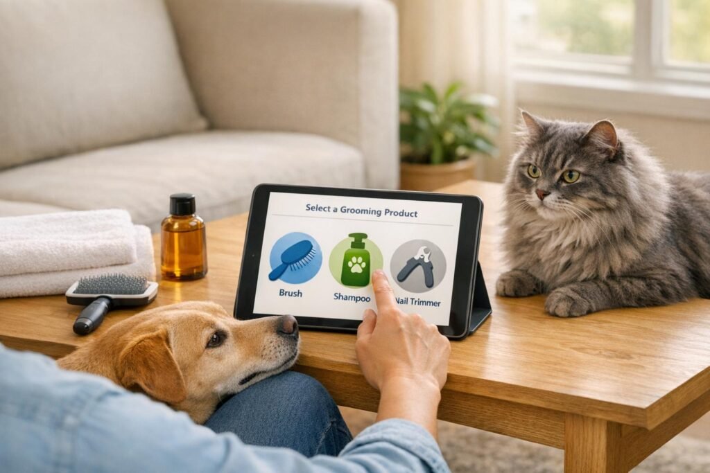 Pet Grooming Product Selector